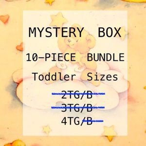 ❤️📦⬇️Toddler Girl 4T 4 Mystery 10 Piece Box